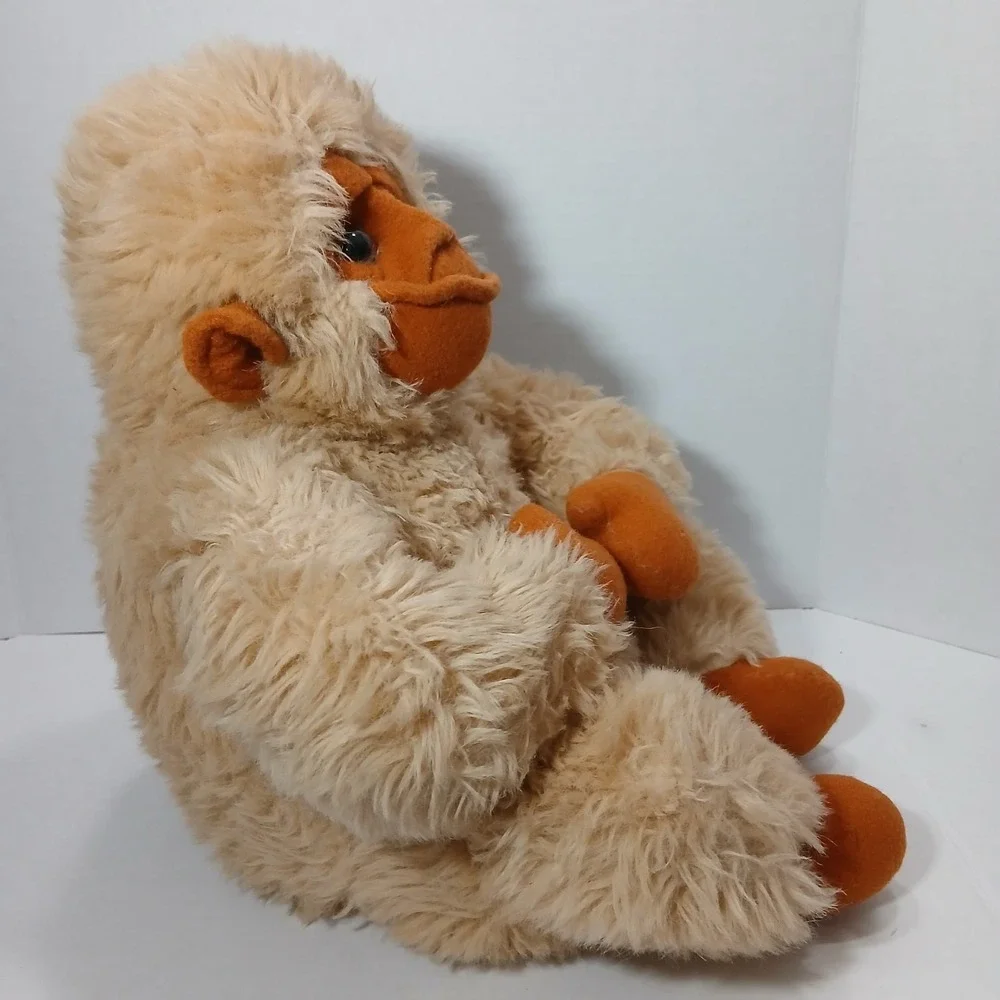 Folktails Folkmanis CHIMPANZEE Full Body Hand Puppet Plush Monkey Chimp Ape 18" - Picture 4 of 6
